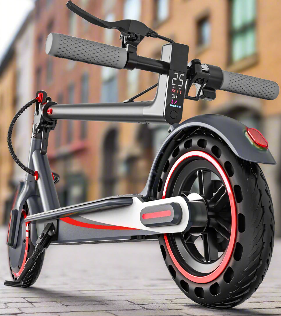 Foldable Electric Scooter for Adults with Double Braking for Commuting
