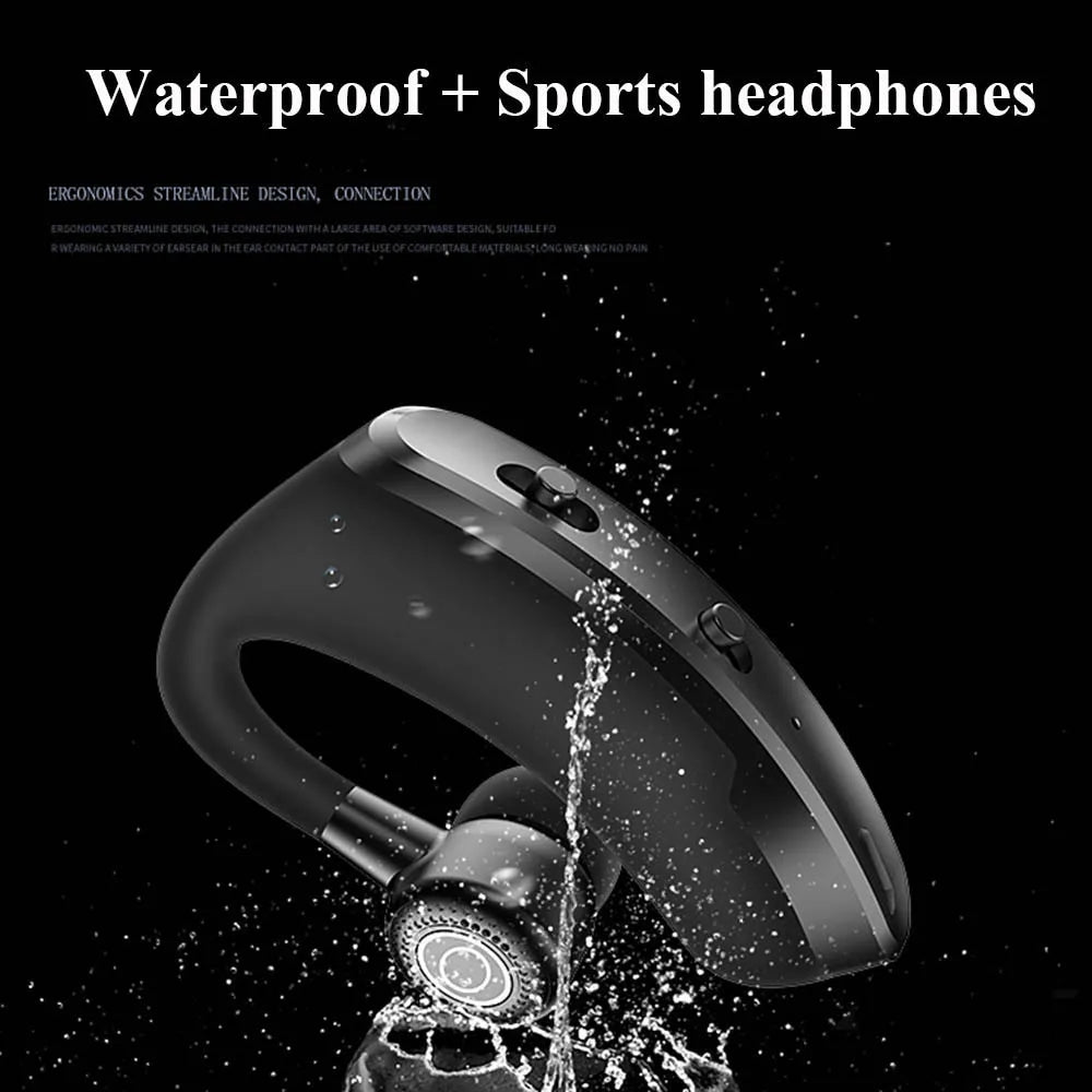 Wireless Bluetooth sports earphones with microphone