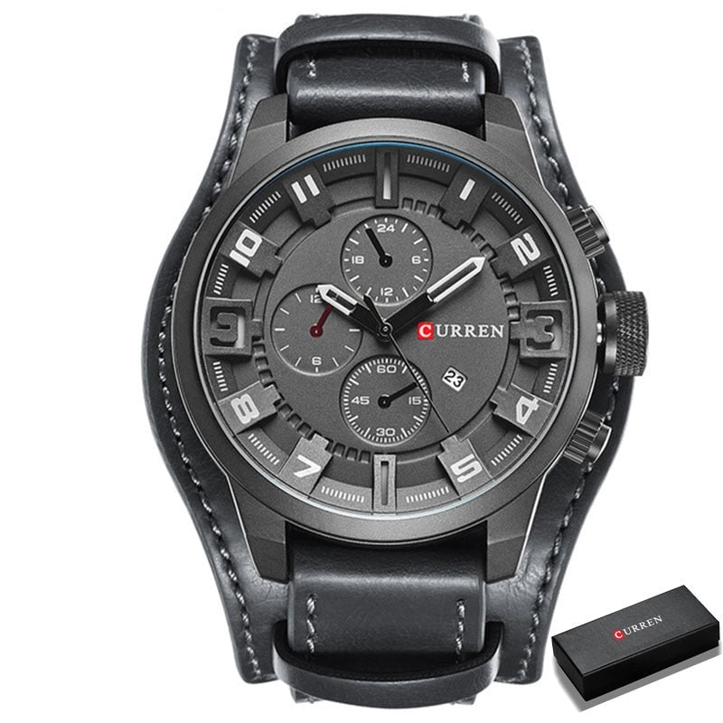 Mens Brand Luxury Sports Military Watches