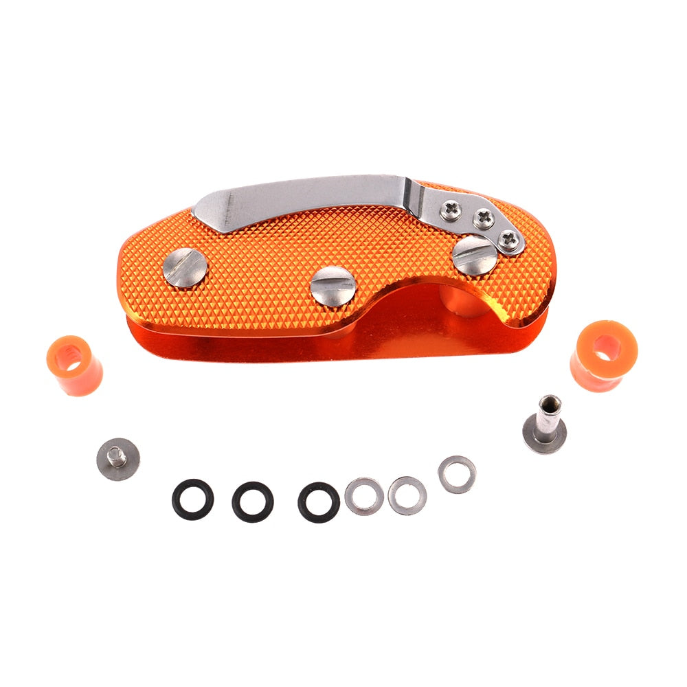 Aluminum Clip Keychain Organizer Holder, Portable Key Storage