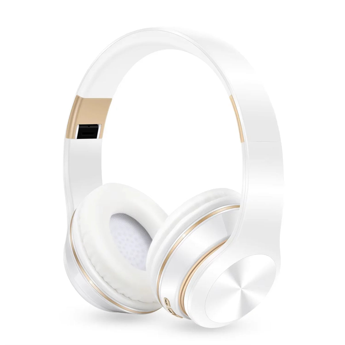 Bluetooth HiFi Wireless Headphones,Foldable Headset Support
