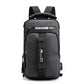 Backpack,Chest and Shoulder Bag with USB Charging,Sport Waterproof Storage