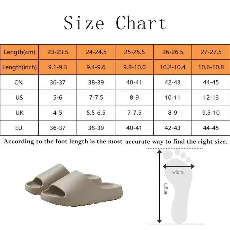 Fashion Thick Slippers