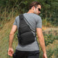 Tactical Sling Chest Crossbody Travel Bag & Water Bottle Holder Bag