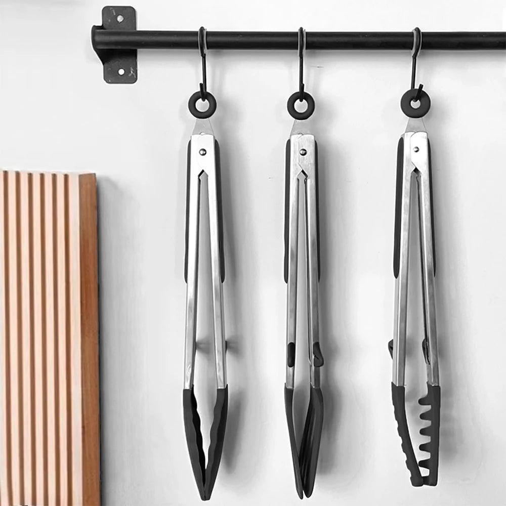 Kitchen Non-Stick Silicone Food Tongs utensil