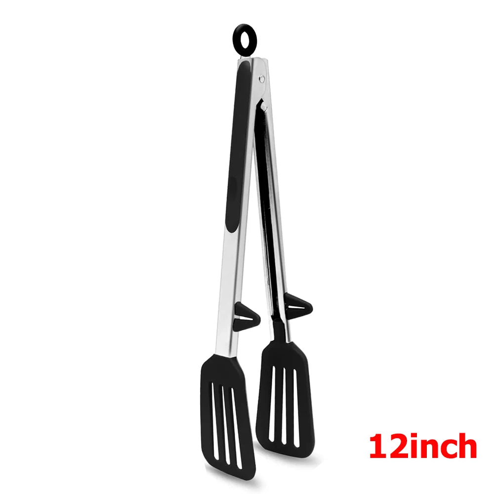 Kitchen Non-Stick Silicone Food Tongs utensil