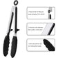 Kitchen Non-Stick Silicone Food Tongs utensil