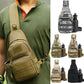 Tactical Sling Chest Crossbody Travel Bag & Water Bottle Holder Bag
