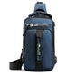 Backpack,Chest and Shoulder Bag with USB Charging,Sport Waterproof Storage