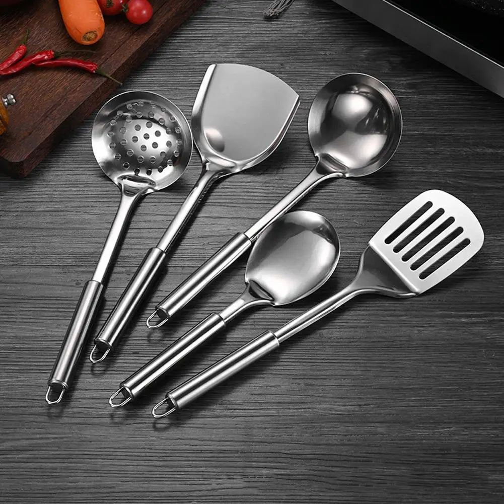 Utensil Nonstick Stainless Steel Kitchen Cookware Set