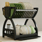Dish Storage Drain Rack and Chopstick Bowl Storage