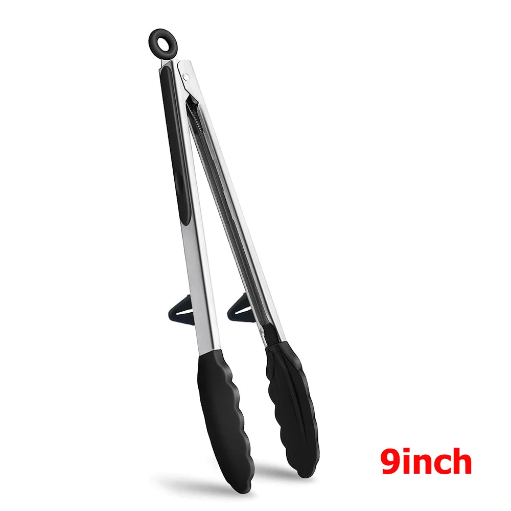 Kitchen Non-Stick Silicone Food Tongs utensil