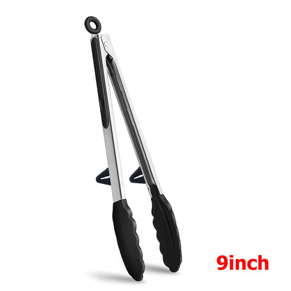 Kitchen Non-Stick Silicone Food Tongs utensil