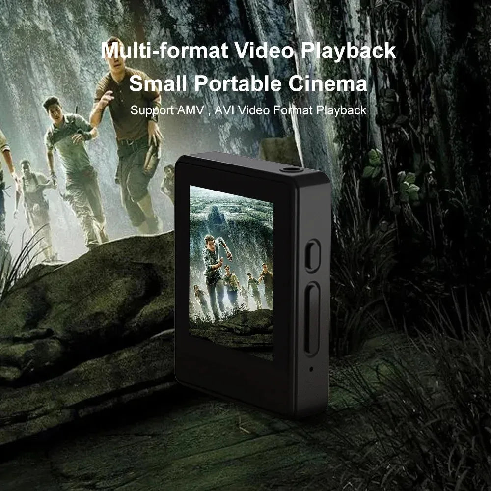 Portable MP3 Player with 5.0 Music Stereo Speaker and Mini MP4 Video