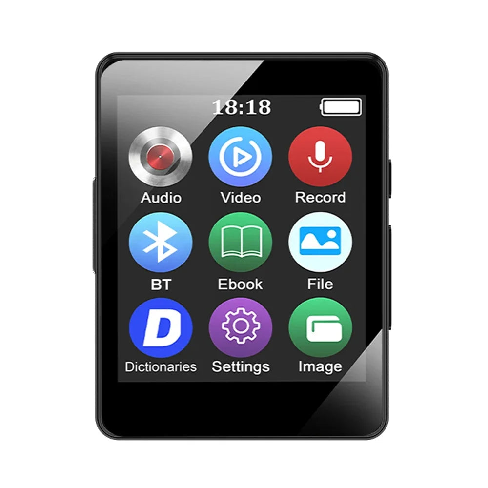 Portable MP3 Player with 5.0 Music Stereo Speaker and Mini MP4 Video