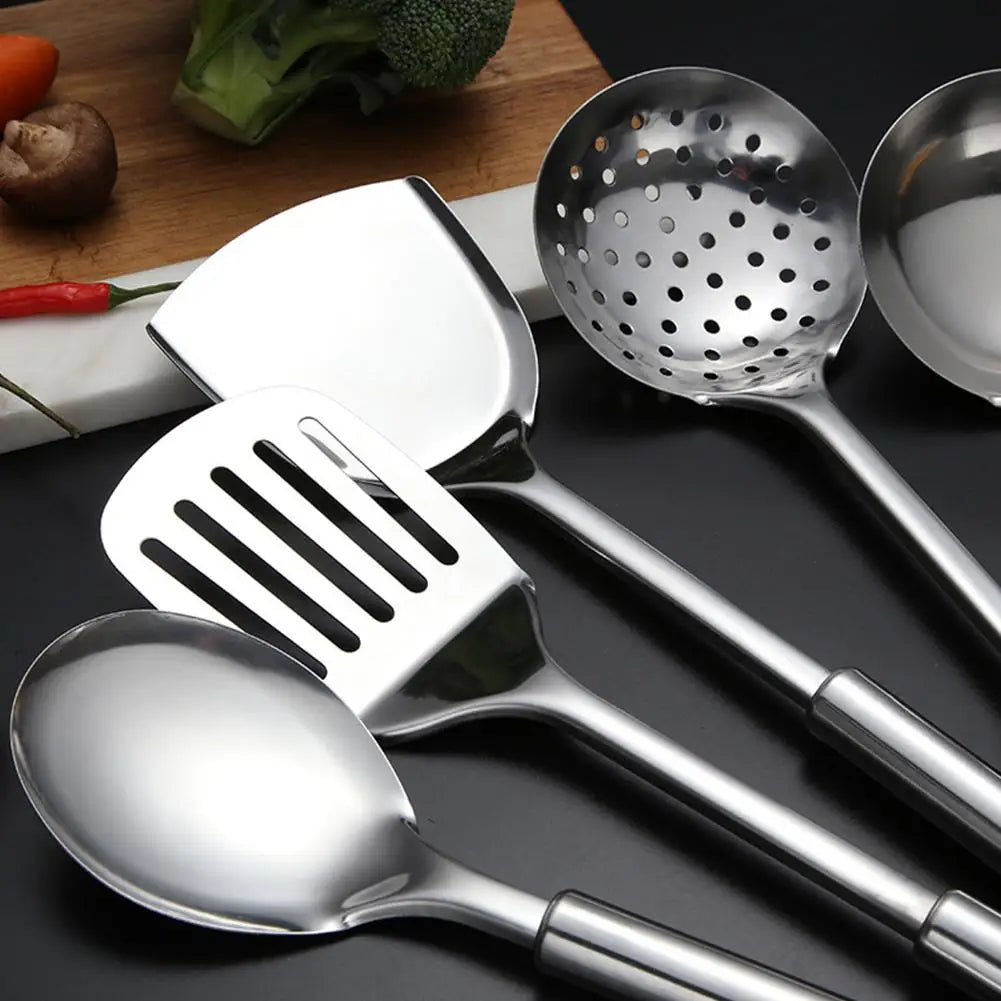 Utensil Nonstick Stainless Steel Kitchen Cookware Set