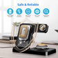Fast Wireless Charging Station For iPhone, Apple, Airpods Pro iWatch
