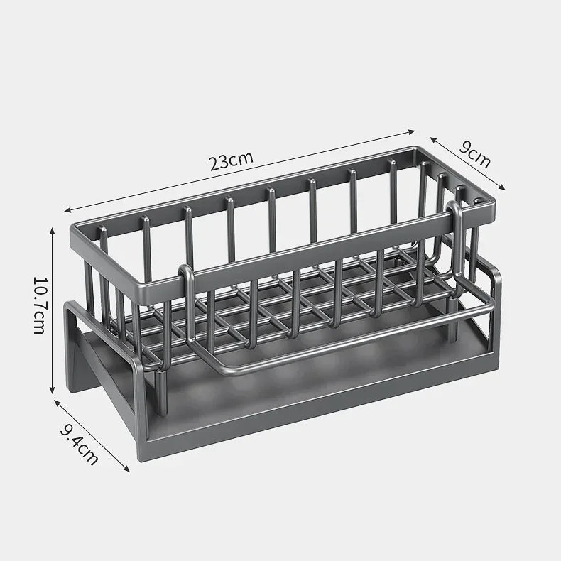 Sink Shelf Rack Drainage and Rag Holder