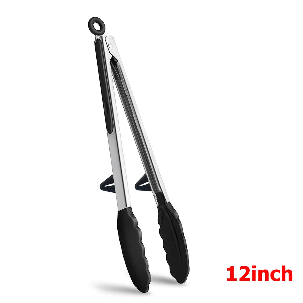 Kitchen Non-Stick Silicone Food Tongs utensil