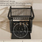 Dish Storage Drain Rack and Chopstick Bowl Storage