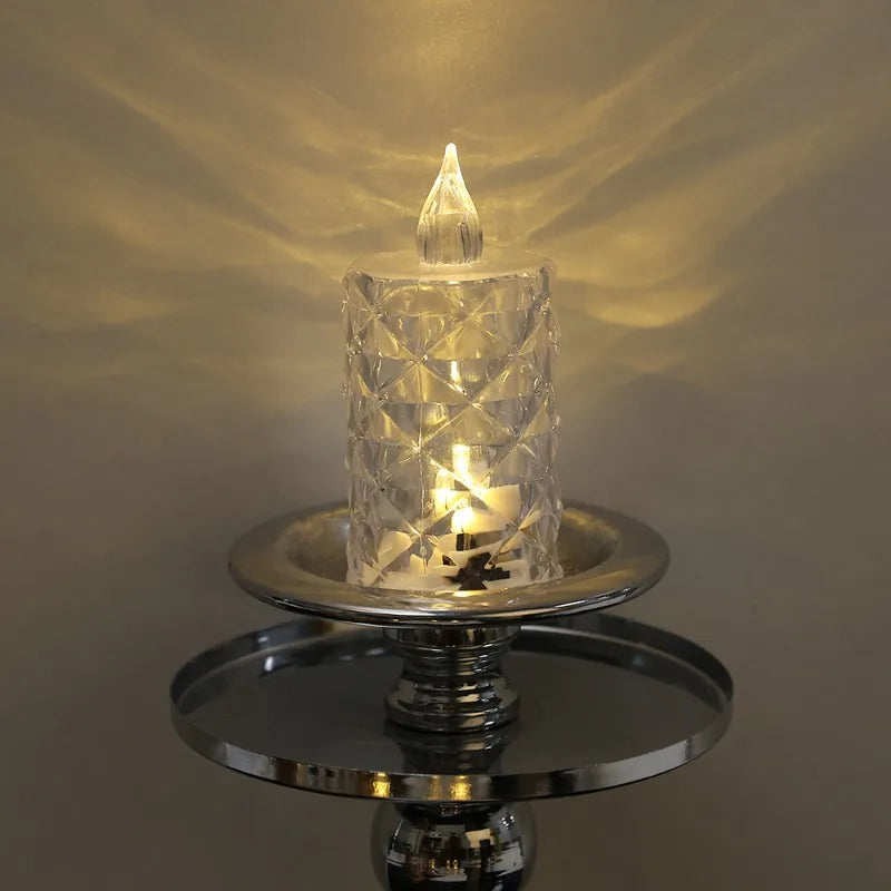 Flameless Transparent LED Candlelight