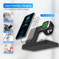 Fast Wireless Charging Station For iPhone, Apple, Airpods Pro iWatch
