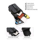 Backpack,Chest and Shoulder Bag with USB Charging,Sport Waterproof Storage