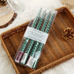 Colored Thread Taper Candles Long Pole Candles