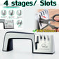 Knife Sharpener & Scissors Grinder,4 Stage Professional Kitchen Sharpening Tool