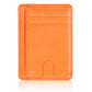 Slim Minimalist Front Pocket Leather Wallet,Credit & ID Card Holder,for Men & Women