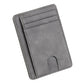Slim Minimalist Front Pocket Leather Wallet,Credit & ID Card Holder,for Men & Women